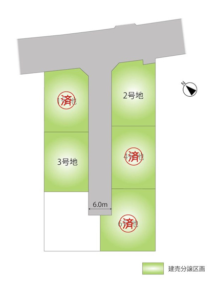 【区画図】 | 深谷市上柴町東3丁目　戸建住宅
