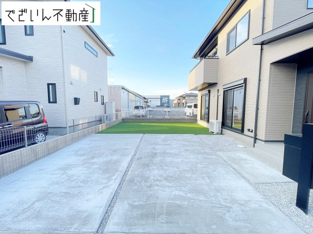 【駐車場】 | 深谷市上柴町東3丁目　戸建住宅 | ≪3号棟≫
現地(2025年12月撮影)