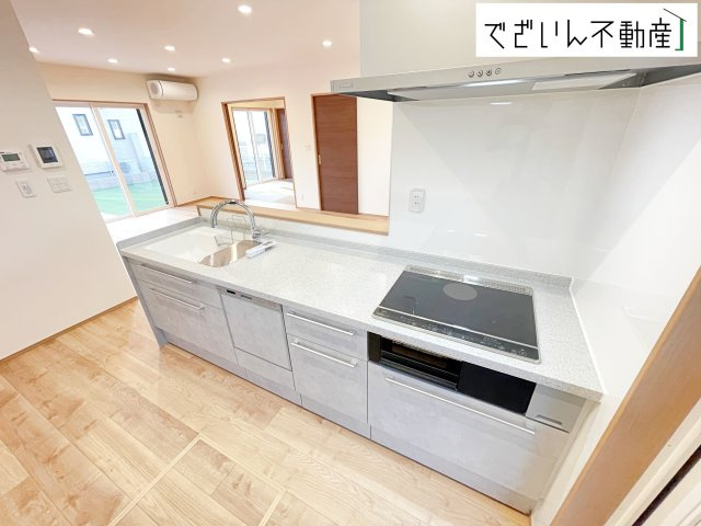 【キッチン】 | 深谷市上柴町東3丁目　戸建住宅 | ≪3号棟≫
現地(2025年12月撮影)