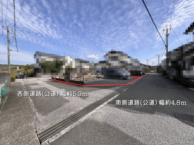 【前面道路含む現地写真】 | 香美市土佐山田町百石町１丁目