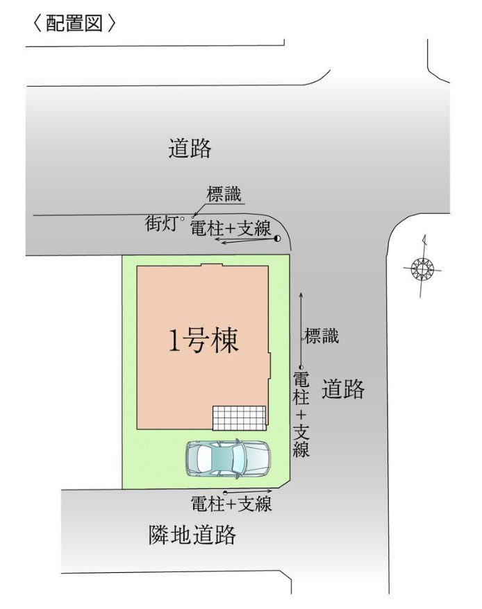 横浜市港北区新吉田東7丁目　新築戸建【仲介手数料無料】の区画図