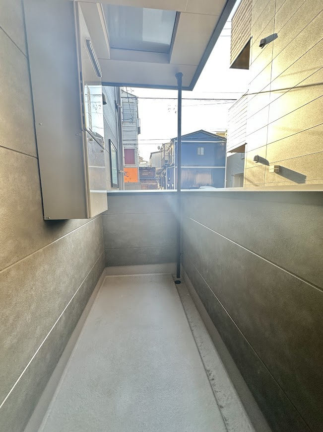 シェリム新瑞橋サウスのバルコニー