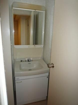 フラットワセダの洗面所