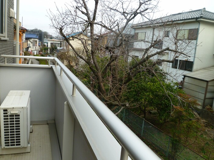 ラ・シュプレームのバルコニー