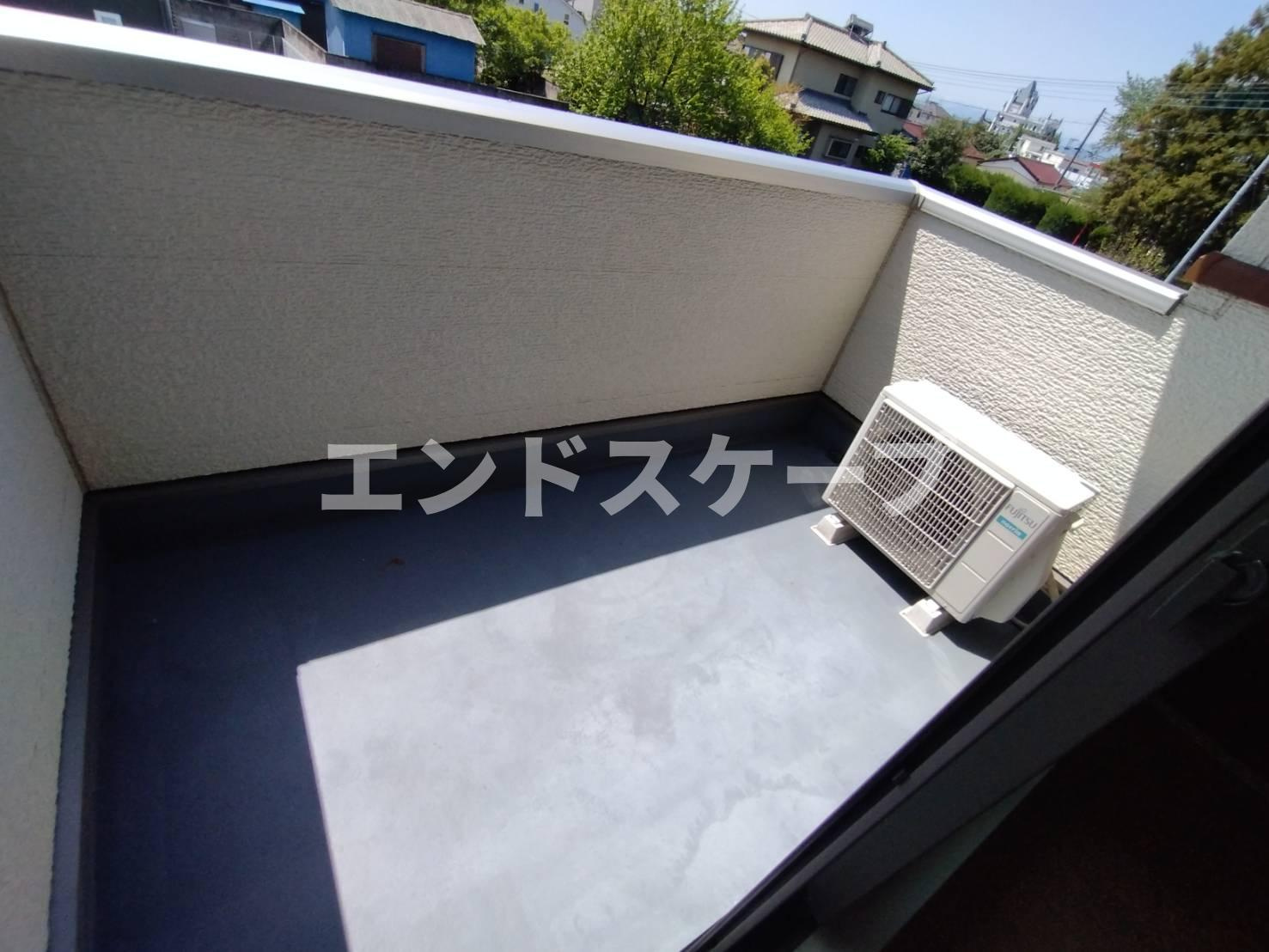 プランドールＡのバルコニー|高崎、前橋のお部屋探しはエンドスケープまで！お客様の理想お聞かせ下さい♪