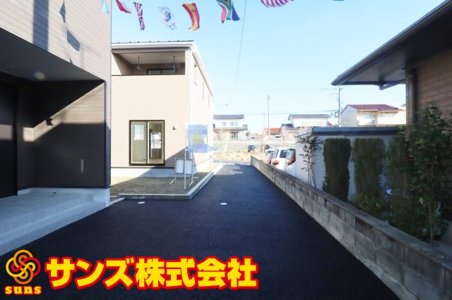郡山市安積町荒井字柴宮山　　　３号棟　　朝日が丘小学校、郡山第７中学区の外観|北東側から見た外観
