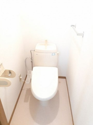 【トイレ】 | グレイスⅠ | 落ち着いたトイレです