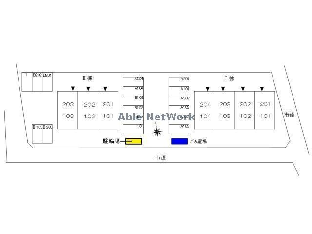 ファミール旭ヶ丘Ⅰの駐車場|駐車場