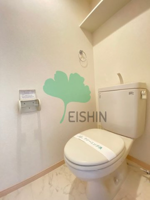 【トイレ】 | セゾンドール貝塚 | 清潔感のあるトイレです。