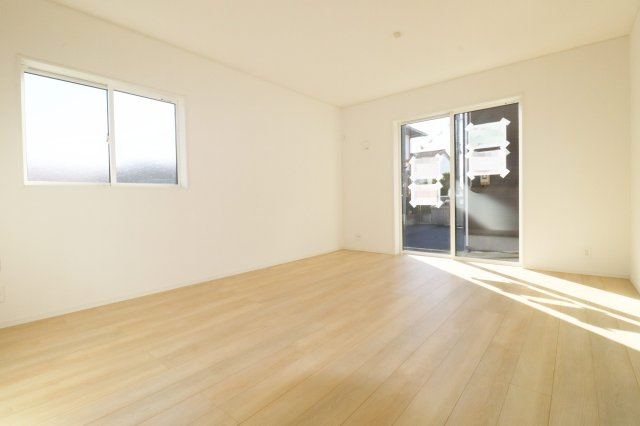 郡山市安積町荒井字柴宮山　　　２号棟　　朝日が丘小学校、郡山第７中学区の和室|※同社施工例