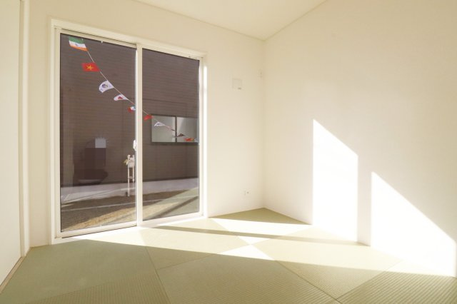 郡山市安積町荒井字柴宮山　　　２号棟　　朝日が丘小学校、郡山第７中学区の収納