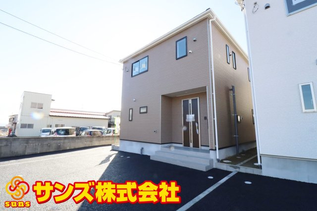 郡山市安積町荒井字柴宮山　　　２号棟　　朝日が丘小学校、郡山第７中学区の外観|北側前面道路