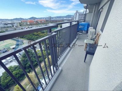 【その他】 | ポートピアプラザB棟 | 三面バルコニー♪南向き♪通風・採光・眺望良好です♪