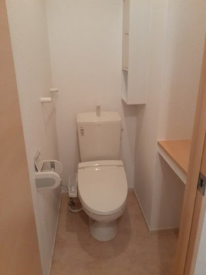 【トイレ】 | レジデンス・リオＢ | 清潔感のあるトイレです