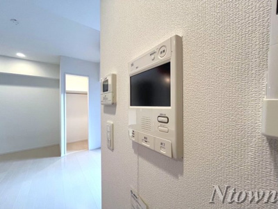 【セキュリティ】 | ハーモニーレジデンス名古屋イースト | モニター付きインターホンです。