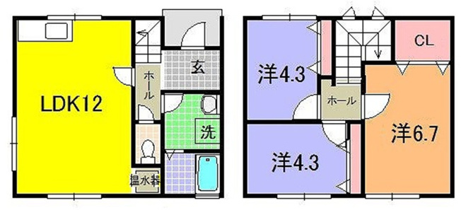 【間取り】 | みちのくハイツⅡ