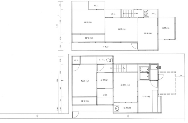 【間取り】 | 宮本町　中古戸建