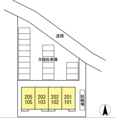 【区画図】 | フルール上鷺