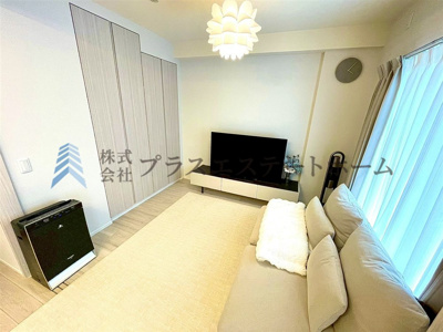 【居間・リビング】 | ワコーレKOBE新長田パークビスタ | 南東向きで明るいリビング♪