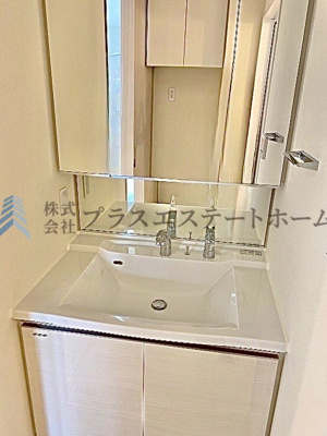 【その他】 | ワコーレKOBE新長田パークビスタ | 三面鏡付き洗面化粧台♪