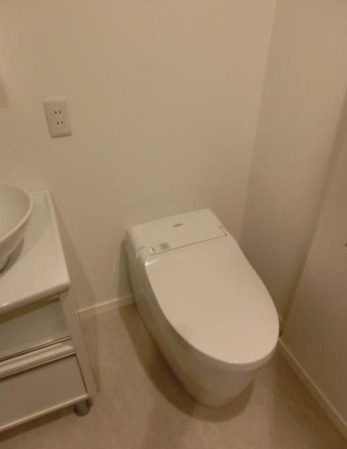 PASEO下北沢　最上階　防犯設備充実　敷金0　礼金0のトイレ