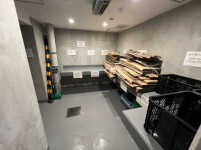 【その他共用部分】 | プレミアムレジデンス千葉ステーションサイト | １階共用ゴミ捨て場です