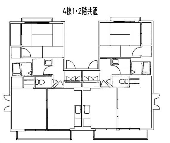 e-terrace　A棟・B棟　【神奈川県】藤沢市1棟売りアパート「善行駅徒歩12分」「藤沢本駅徒歩16分」「積水ハウス施工」の間取り