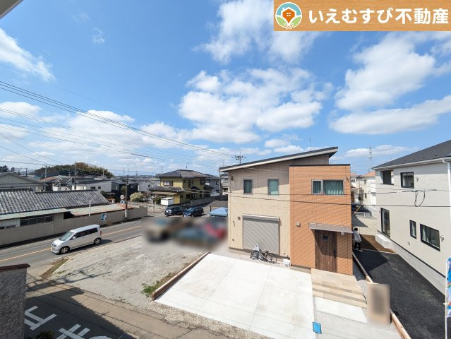 Cradle garden　鴻巣市箕田第9の展望|高い建物が無く開放感のある展望
バルコニーからの展望も開けていて閑静な住宅地が望めます。日当りも良いですね♪