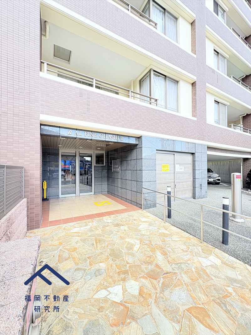 アルフィーネ大橋Ⅱのエントランス