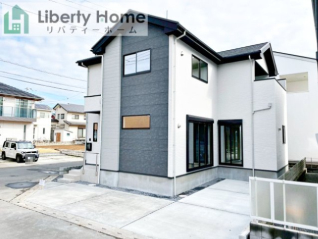 つくばみらい市紫峰ヶ丘1期　新築戸建の外観