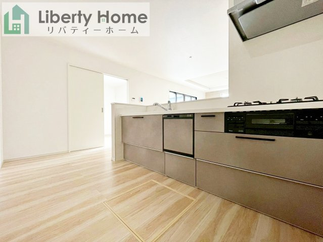 つくばみらい市紫峰ヶ丘1期　新築戸建のキッチン