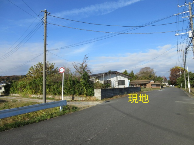 中古戸建　吉見町松崎309（リフォーム住宅）の前面道路含む現地写真