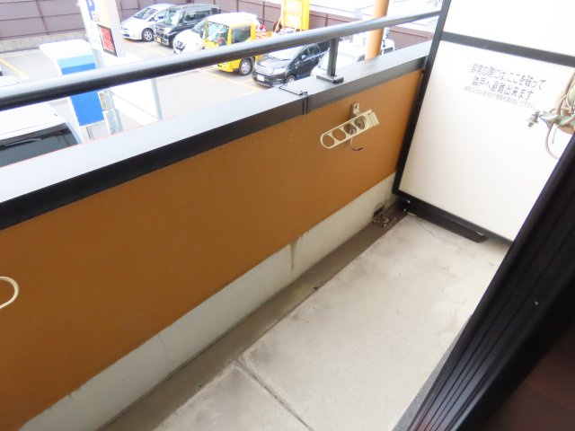 プルス野中南のバルコニー