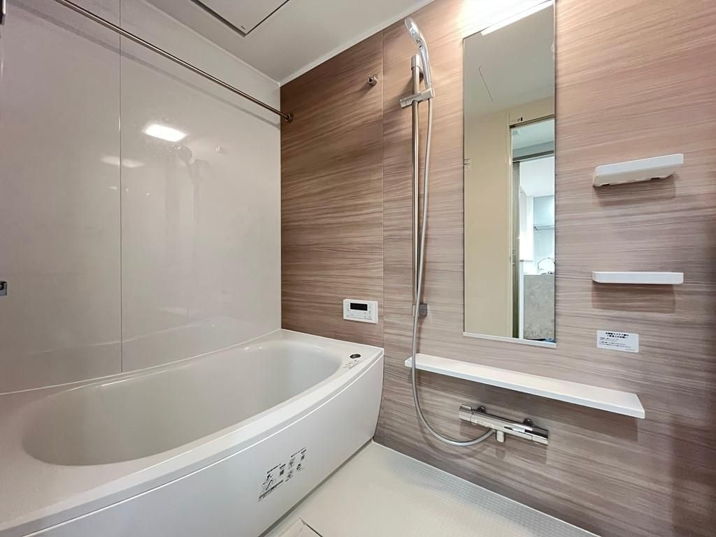 モア・クレストアクゼス新横浜の浴室|ゆったり過ごせるお風呂です