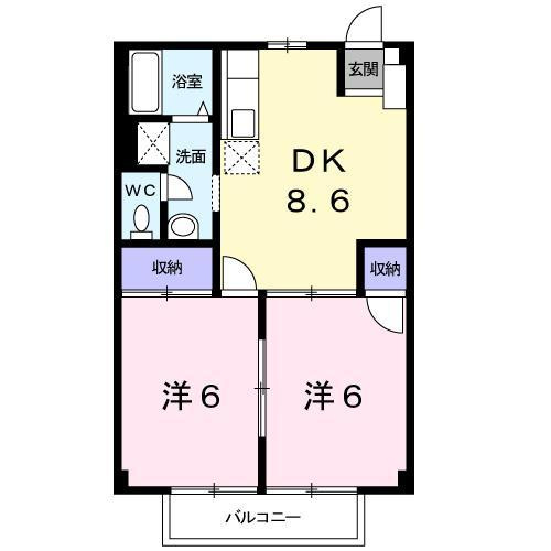 カーサハル美の間取り