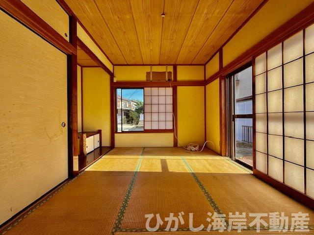 茅ヶ崎市萩園　中古戸建　の和室|6帖　和室