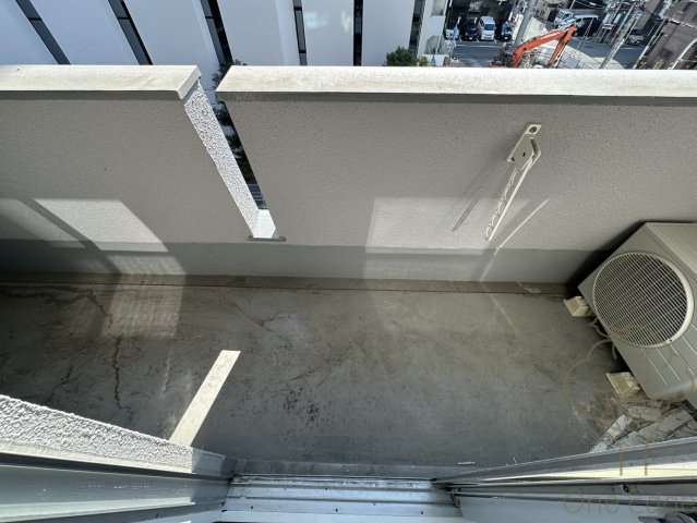 第二メゾン北梅田のバルコニー
