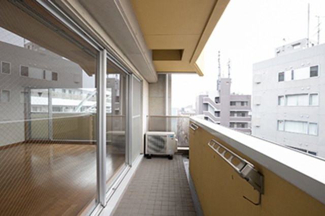 カーサクロヤナギのバルコニー|※写真は同タイプ住戸です。