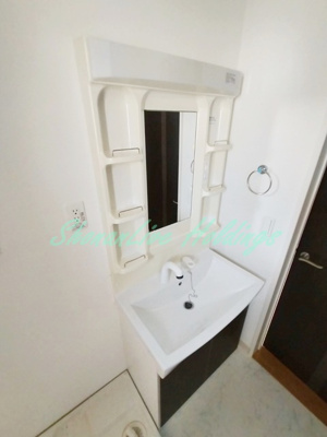 【洗面所】 | パインテール | 掃除のしやすい洗髪洗面台です♪