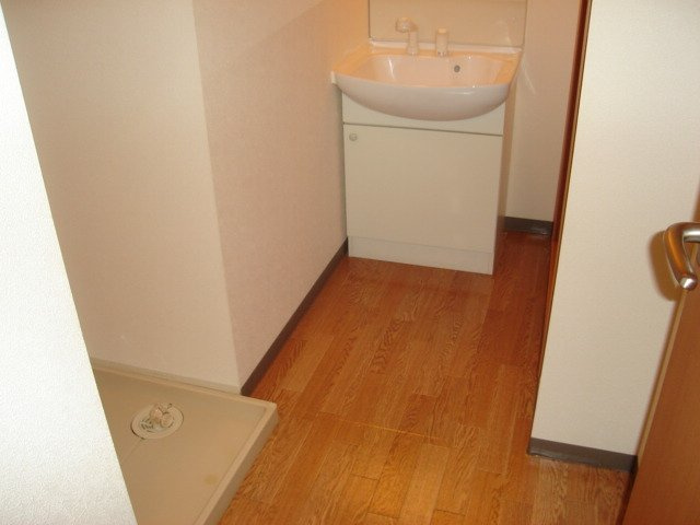 ラ・ヴィータ高取北Ⅱの洗面所|洗面