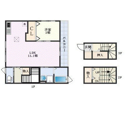 メゾンカリーノ牛田新町NO1