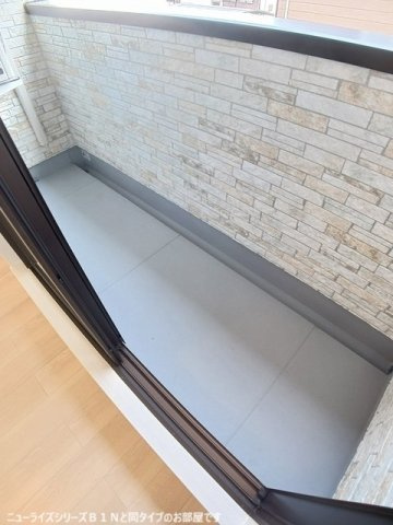 カーサＫのバルコニー|陽当たり良好なバルコニーです