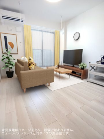 カーサＫの居間・リビング|使いやすいリビングです