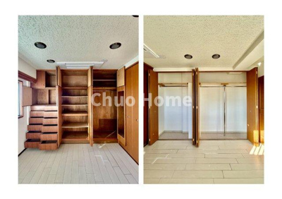 【収納】 | タカエイマンション | 居室にはクローゼットを完備し、自由度の高い家具の配置が叶うシンプルな空間です。お子様の成長と必要になる子供部屋を与えるにはぴったりの間取りですね。