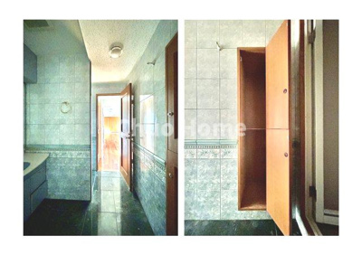 【脱衣所】 | タカエイマンション | 【洗面所】明るい洗面所は朝をすっきりさせてくれる空間です。バタバタしている忙しい朝でも収納が多い洗面台では短い時間で効率良く支度ができます。