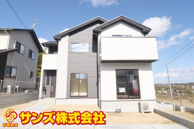 須賀川市千日堂　　  1号棟　　須賀川第１小学校、須賀川第１中学区　の外観|南側から見た外観