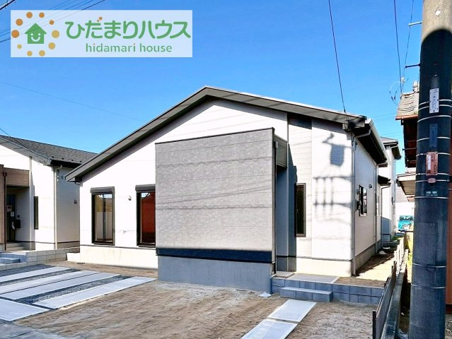【外観】 | 龍ケ崎市野原町4期　新築戸建　4号棟 | お客様をお待たせする事は、御座いません！！
当日のご見学は勿論、いつでも見れます☆彡