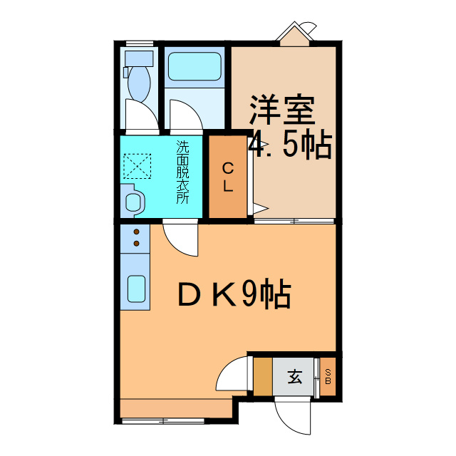 ブライト175の間取り