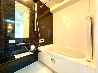 ユニットバスは省スペースでありながら、シンプルな設計と使いやすさを備え、簡便なメンテナンスが可能です。またミラー・小物置き場もあり便利です。