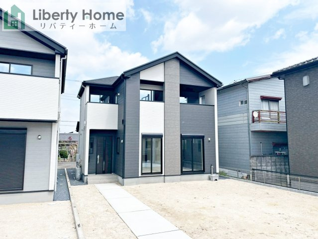 水戸市堀町25期　新築戸建　2号棟の外観|ご予約をいただければ、『平日の空いた時間』『周辺物件まとめて見たい』『1件だけ見たい』ももちろん可能です♪
お気軽にお問合せください♪